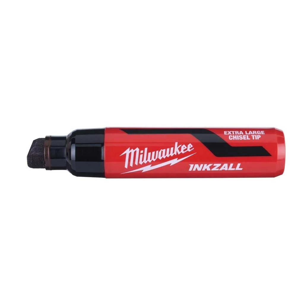 Маркер Milwaukee InkZAll XL чорний водостійкий для розмітки та креслення 14,5 мм стійкий до розмазування