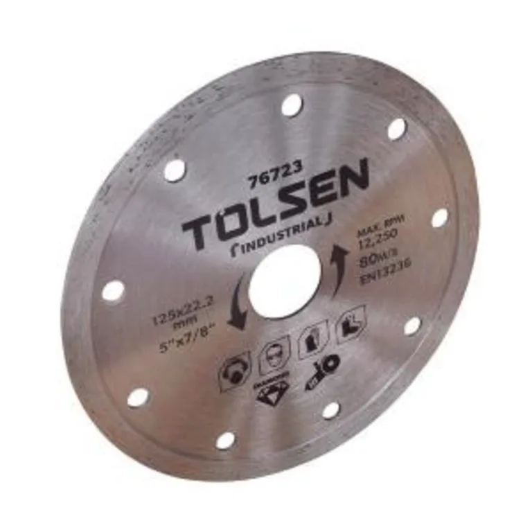 Алмазний диск Tolsen для плитки, 125х22.23мм.