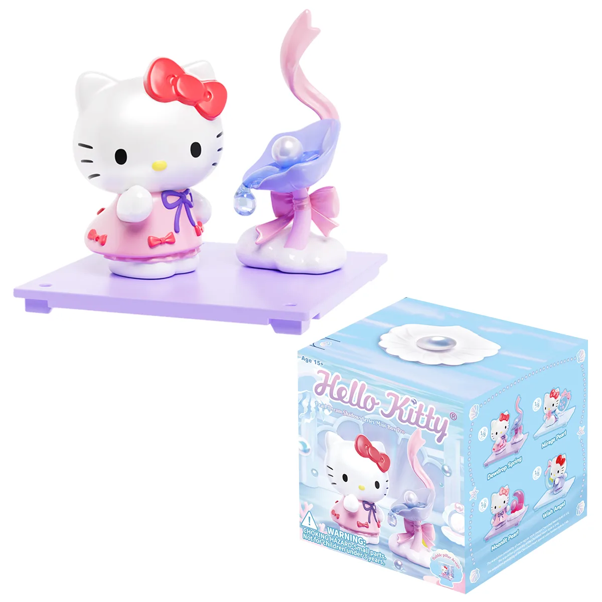 Фігурка Pop Top Hello Kitty Полівінілхлорид 6,5 см Перлинна мрія