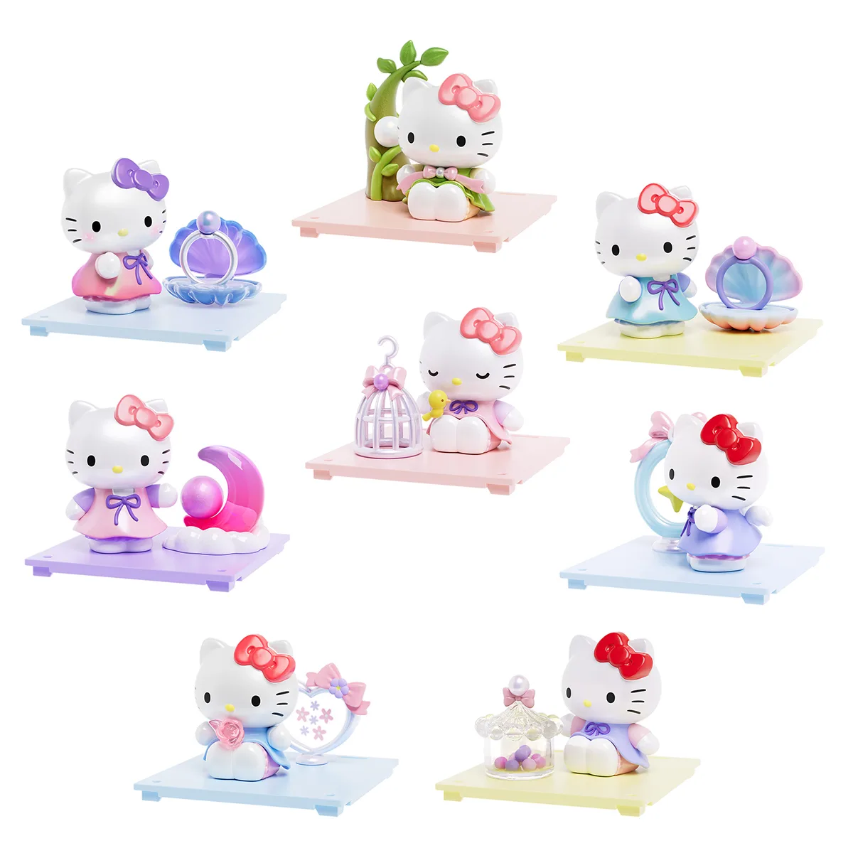 Фігурка Pop Top Hello Kitty Полівінілхлорид 6,5 см Перлинна мрія
