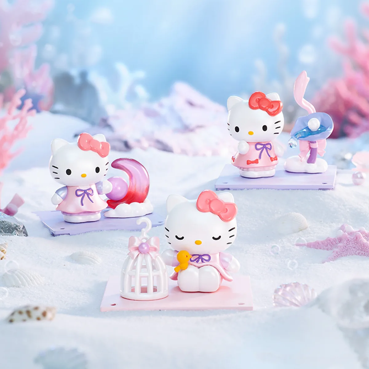 Фігурка Pop Top Hello Kitty Полівінілхлорид 6,5 см Перлинна мрія