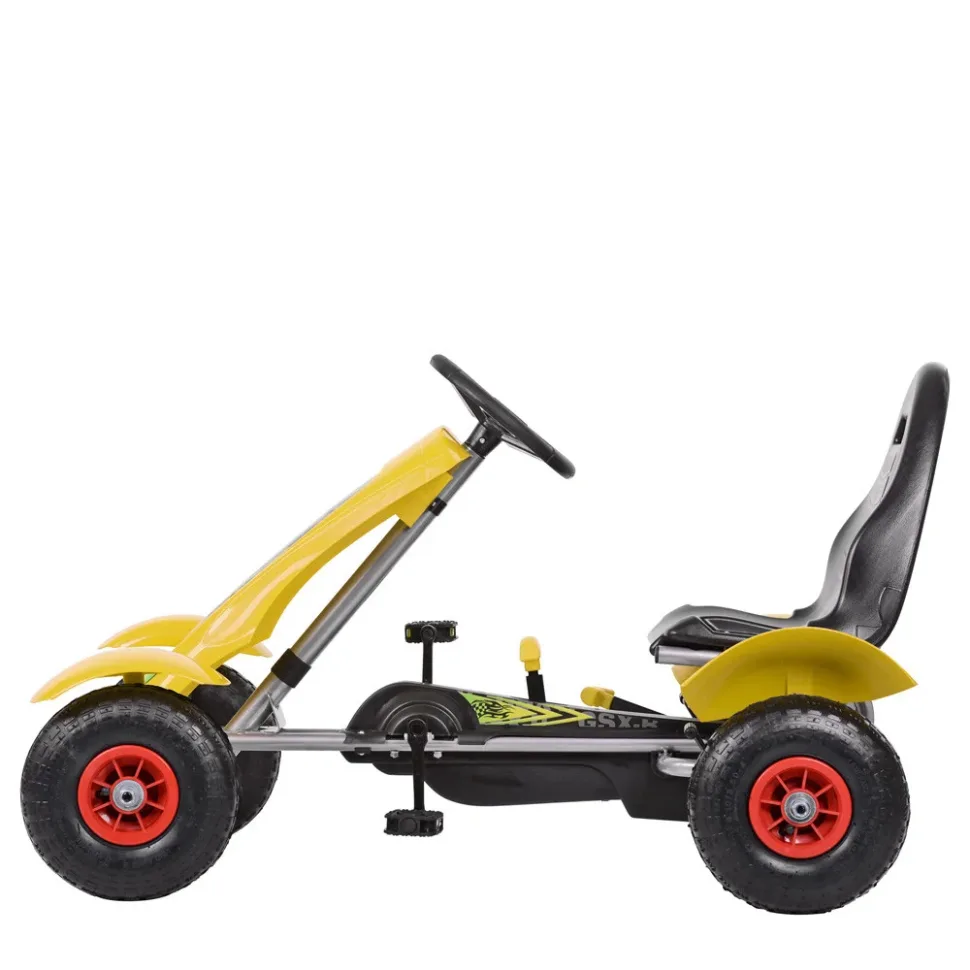 Велокарт Bambi Racer металевий 111х59х66 см червоний
