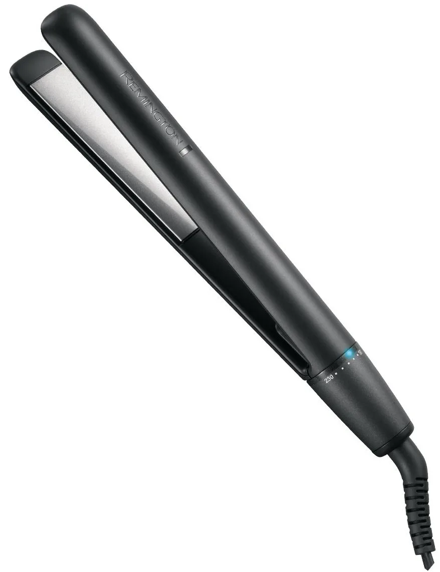 Випрямляч волосся Remington Ceramic Glide 230, 48Вт, 8 температурних режимів, 150-230°C, з керамічним та титановим покриттям, чорн