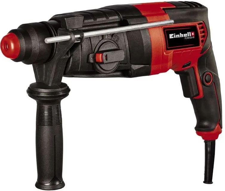 Перфоратор Einhell TC-RH 800 4F SDS-plus 800Вт 2.6Дж у комплекті з кейсом, вага 3.2кг.