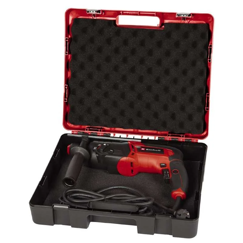 Перфоратор Einhell TC-RH 800 4F SDS-plus 800Вт 26Дж в комплекте с кейсом вес 32кг