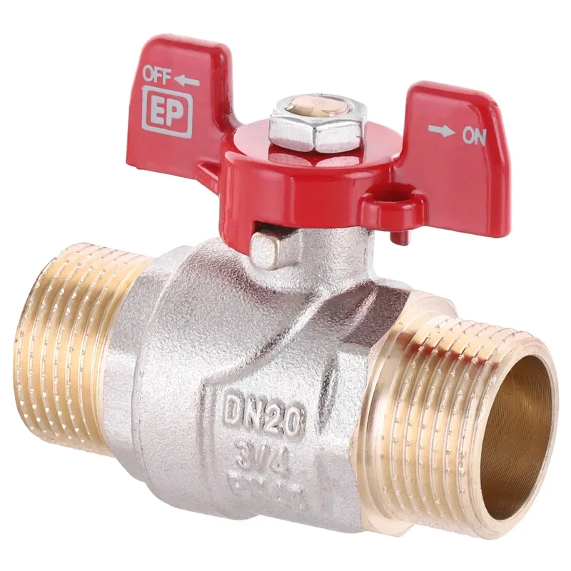 Кран шаровой Europroduct латунь 3/4" стальной