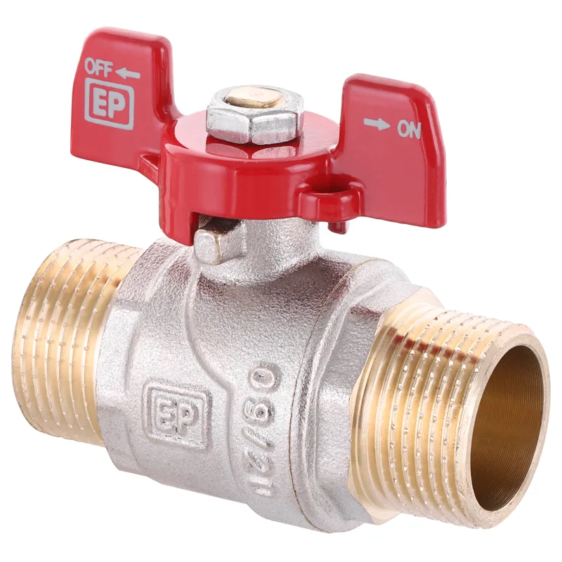 Кран шаровой Europroduct латунь 3/4" стальной