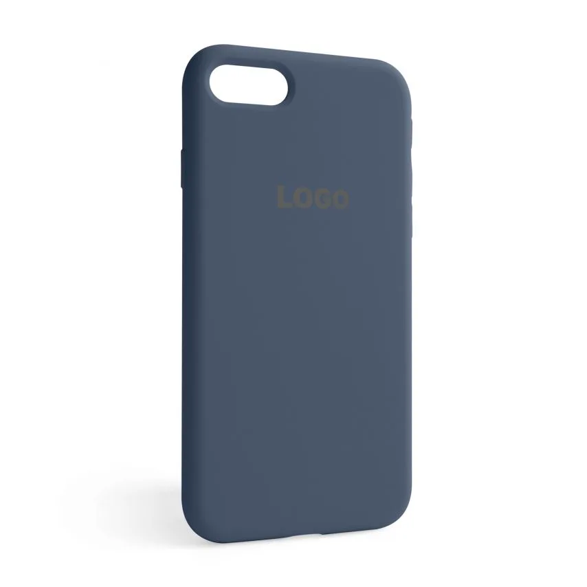Чохол Silicone Case для Apple iPhone силіконовий 7 8 SE 2020 сірий