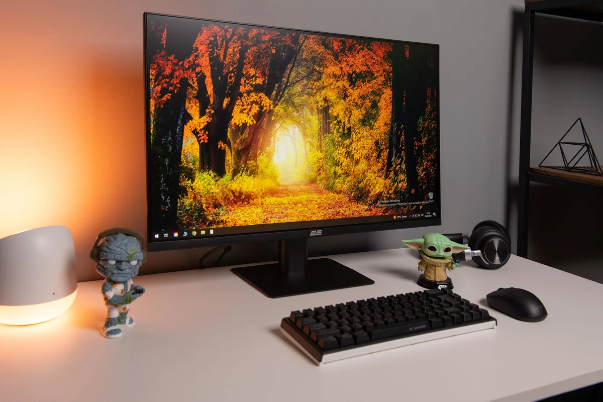 Монітор 2E 27" A2725B D-Sub, HDMI, VA, 100Hz