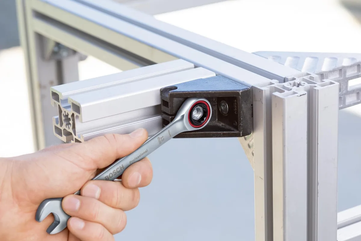 Ключі комбіновані Bosch Professional 8 10 13 17 19 мм хромовані набір 5 шт