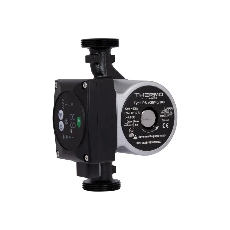 Циркуляційний насос Thermo Alliance LPSA 25/40/180 енергозберігаючий 22 Вт 140х150х200 мм
