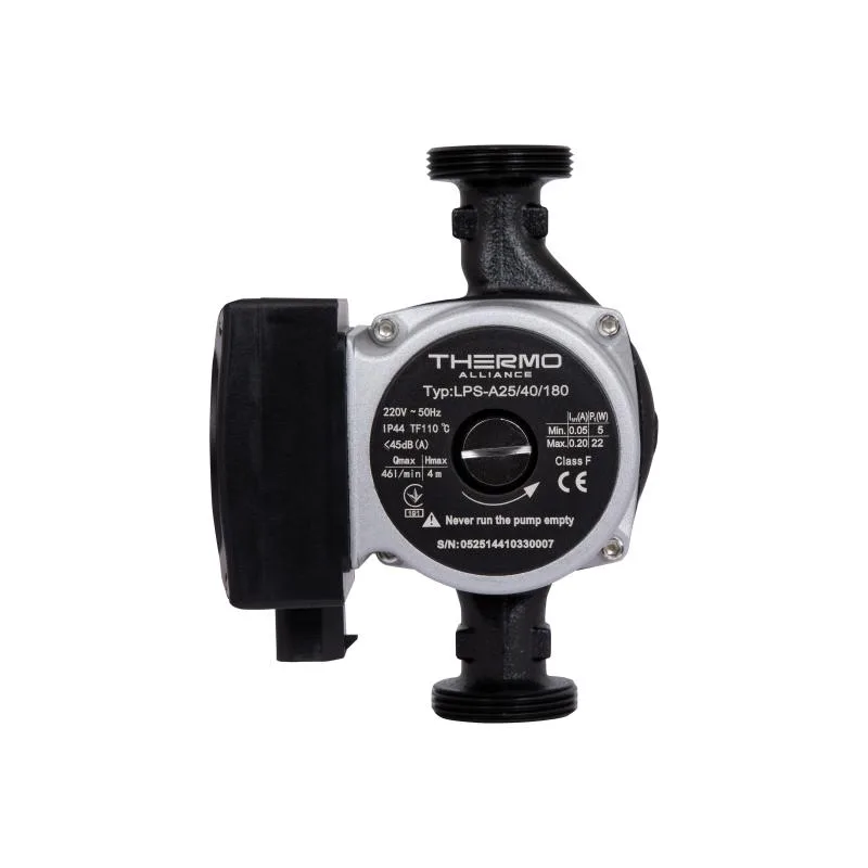 Циркуляционный насос Thermo Alliance LPSA 25/40/180 энергосберегающий 22 Вт 140х150х200 мм