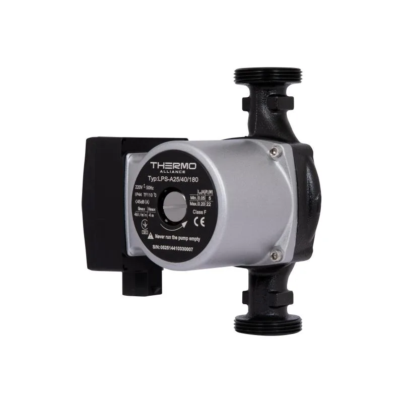 Циркуляционный насос Thermo Alliance LPSA 25/40/180 энергосберегающий 22 Вт 140х150х200 мм