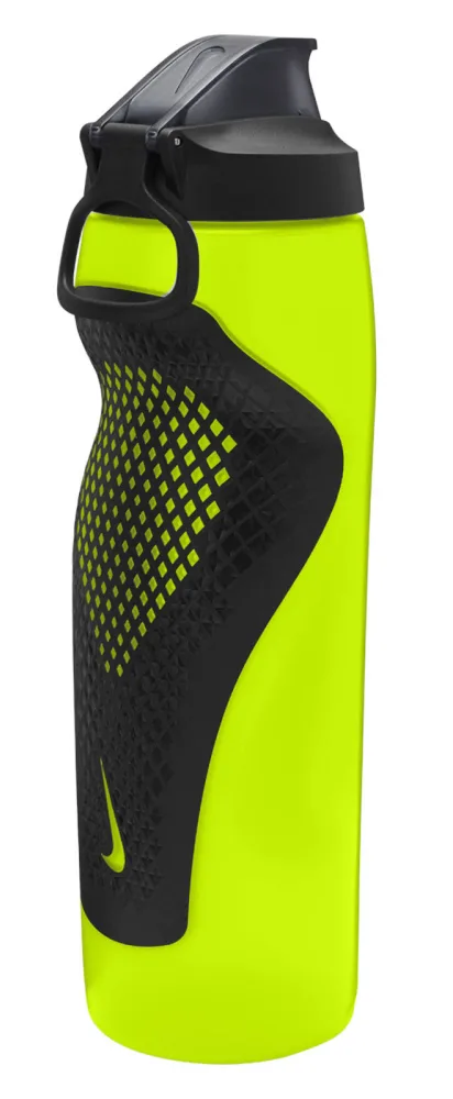 Пляшка NIKE TPE 946 мл лимонний чорний