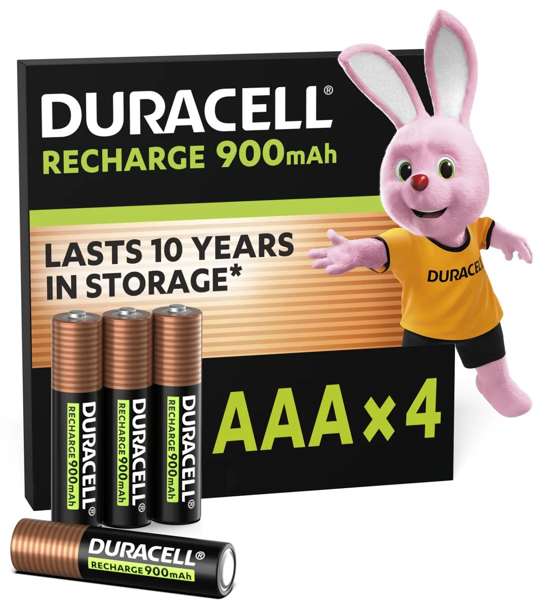 Акумулятори Duracell NiMH AAA 900 mAh 4 шт