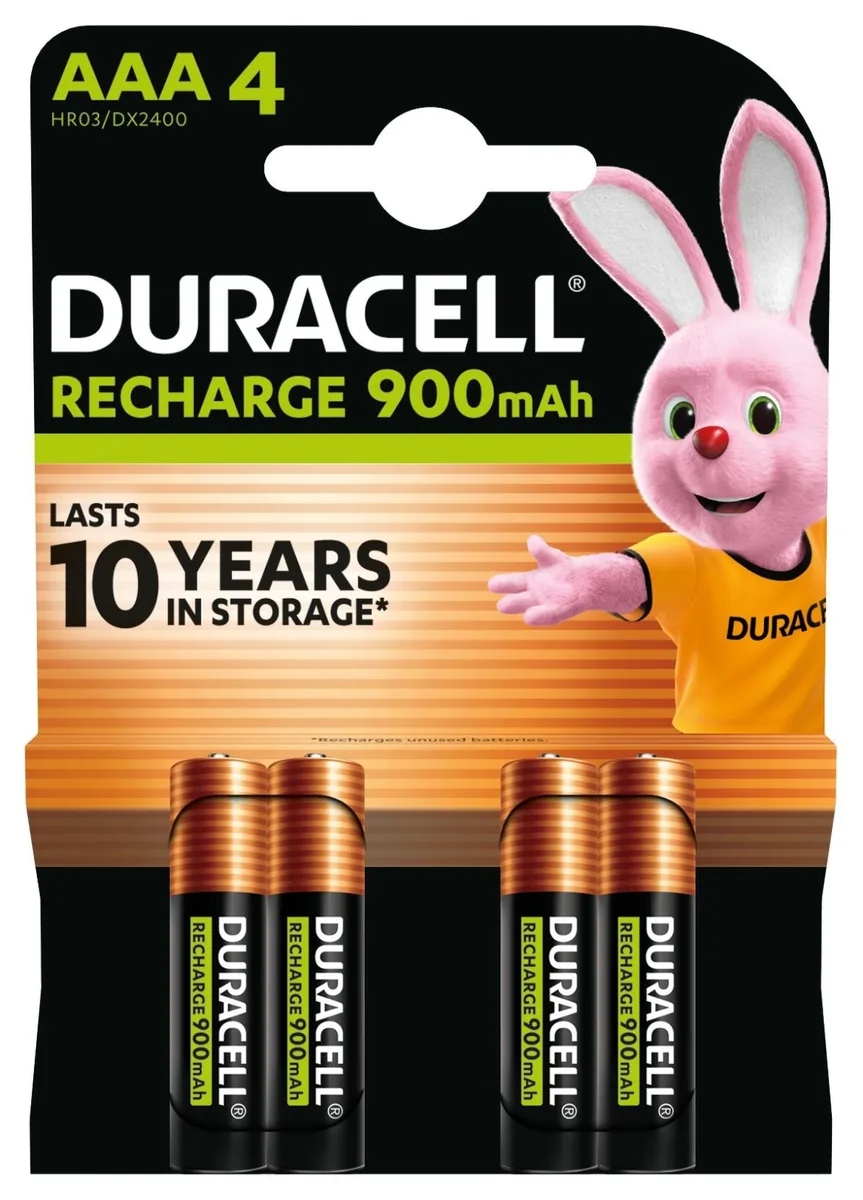 Акумулятори Duracell NiMH AAA 900 mAh 4 шт