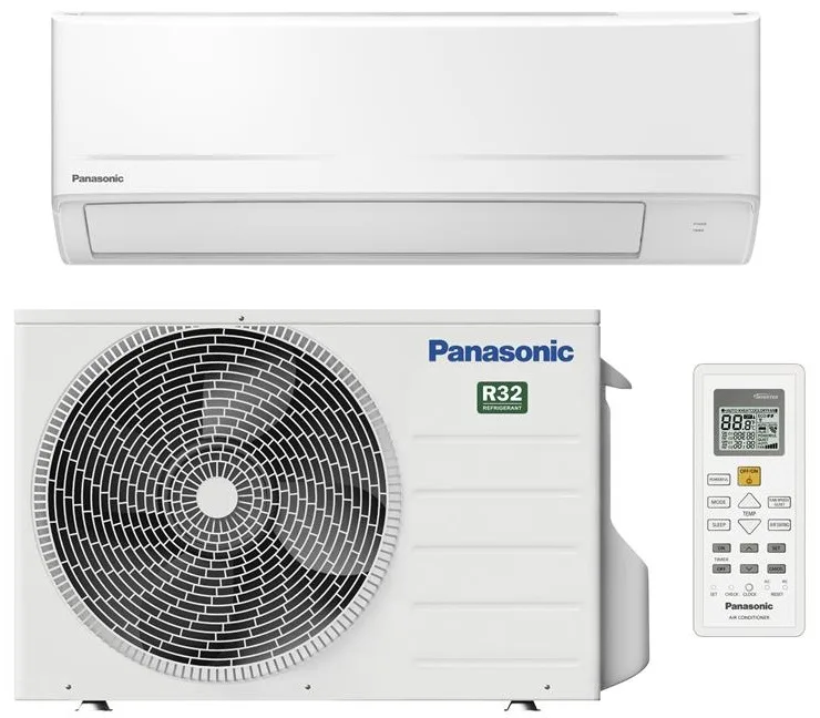 Кондиціонер Panasonic Super Compact BZ, 35 м2, 12000 BTU, 33 кВт, A++/A+, -15°C, R32, білий