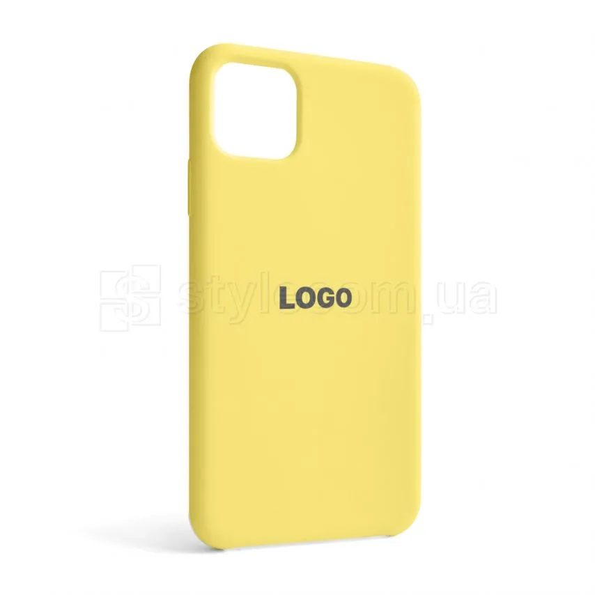 Чохол Silicone Case для Apple iPhone 11 Pro Max силіконовий жовтий