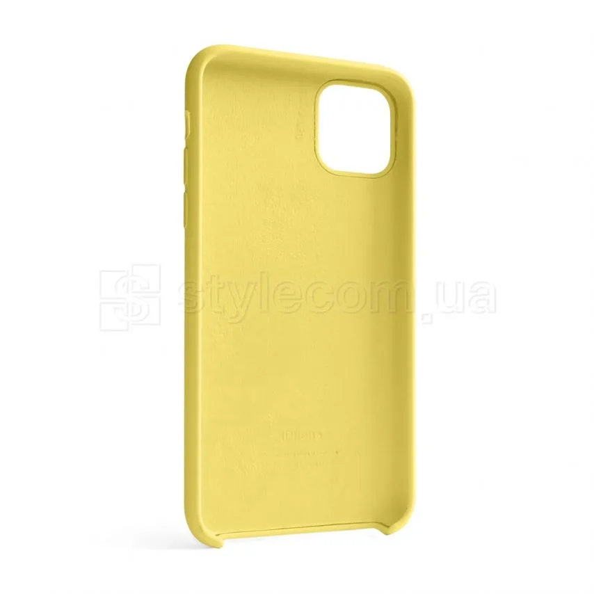 Чохол Silicone Case для Apple iPhone 11 Pro Max силіконовий жовтий