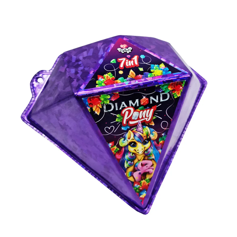 Набір креативного творчості Danko Toys Фіолетовий Пластик 8 предметів