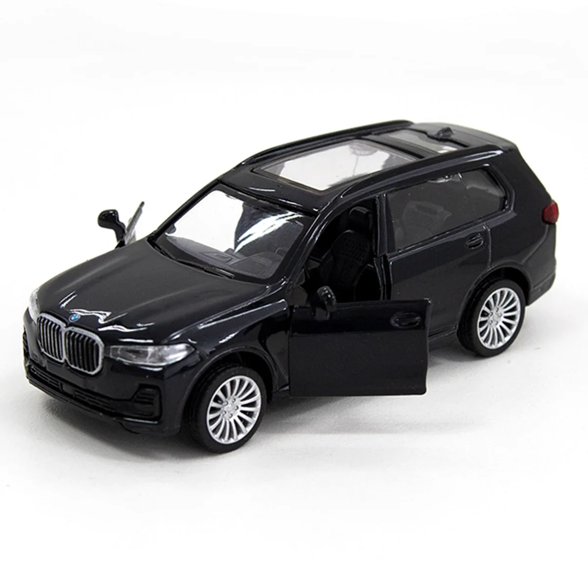 Автомодель TechnoDrive метал 11,5х5х4 см чорна