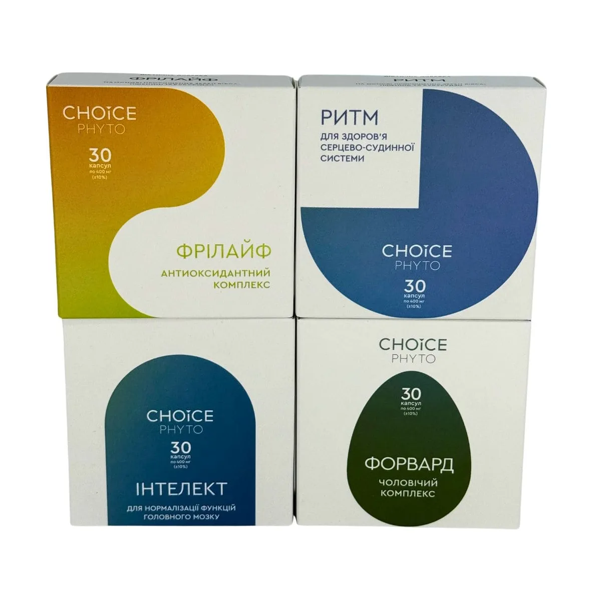 Choice Програма для чоловічого здоров'я - Форвард, Інтелект, Ритм, Фрілайф Чойс