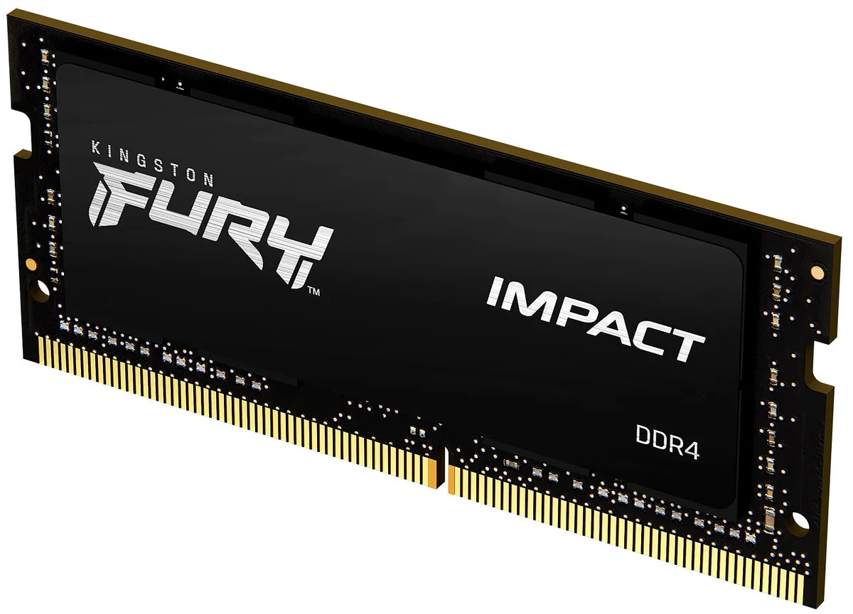 Пам'ять ноутбука Kingston DDR4  8GB 3200 FURY Impact