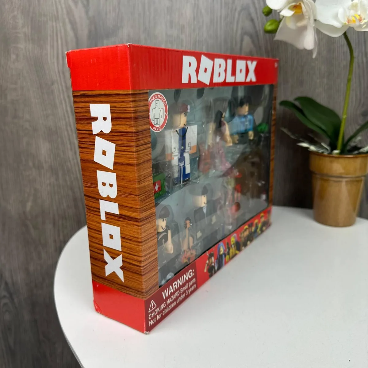 Игровые фигурки Роблокс 6 шт пластиковые 7 см разные цвета
