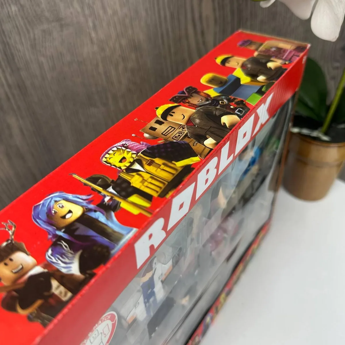 Игровые фигурки Роблокс 6 шт пластиковые 7 см разные цвета