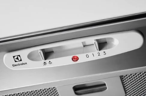 Витяжка Electrolux вбудована 52см 600м3/год біла кухонна витяжка для відведення повітря рециркуляції