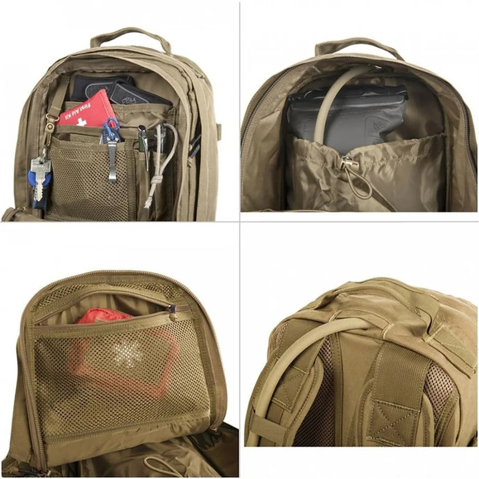 Рюкзак тактичний Helikon-Tex Cordura 24л 45х24х20 см Оливковий