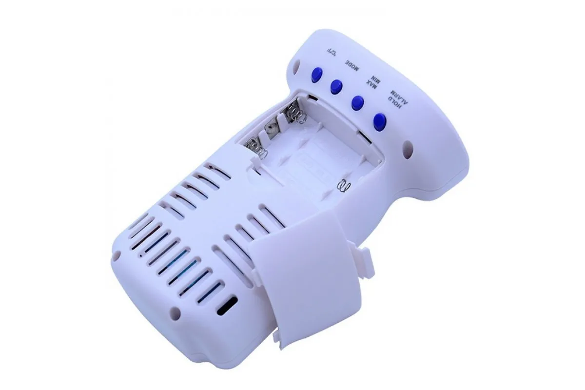 Датчик якості повітря Benetech PM2,5 PM10 0-50°C портативний пластик чорний