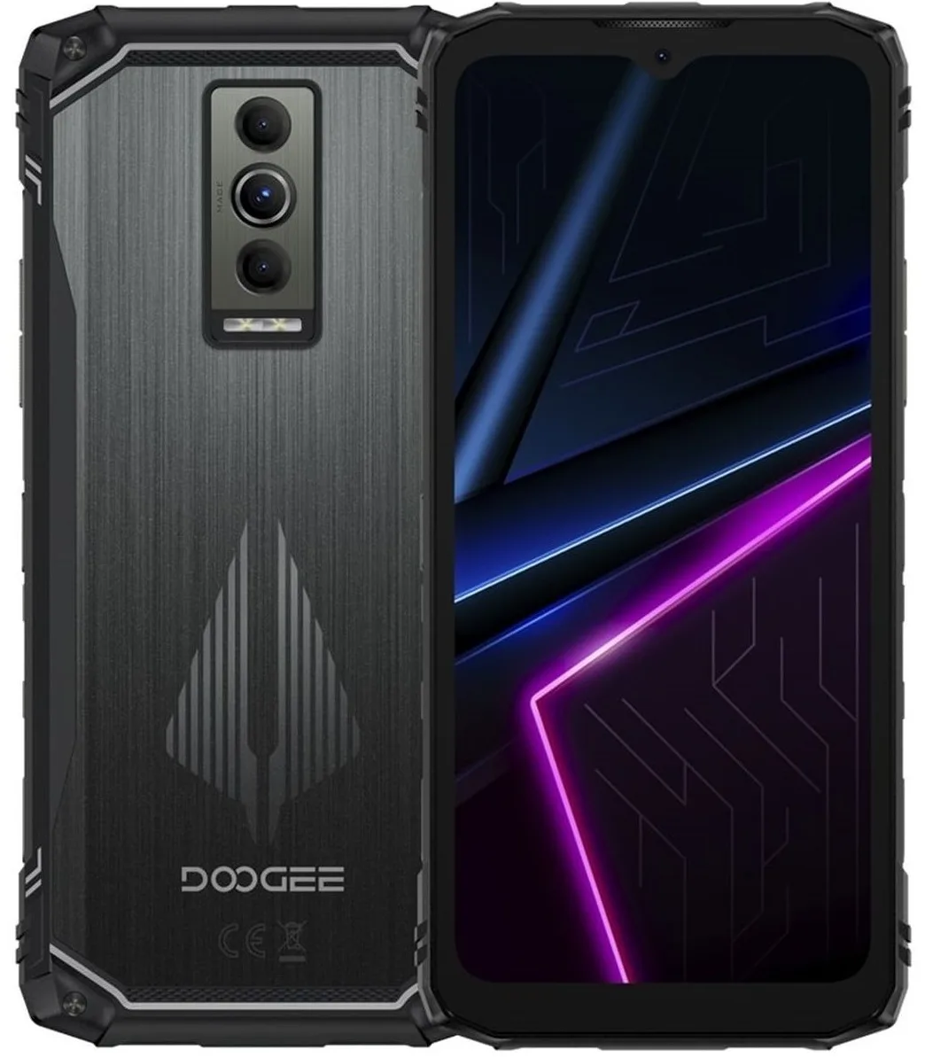Смартфон Doogee 6,56" IPS LCD 6/256ГБ чорний IP68 6150мА·год 50Мп