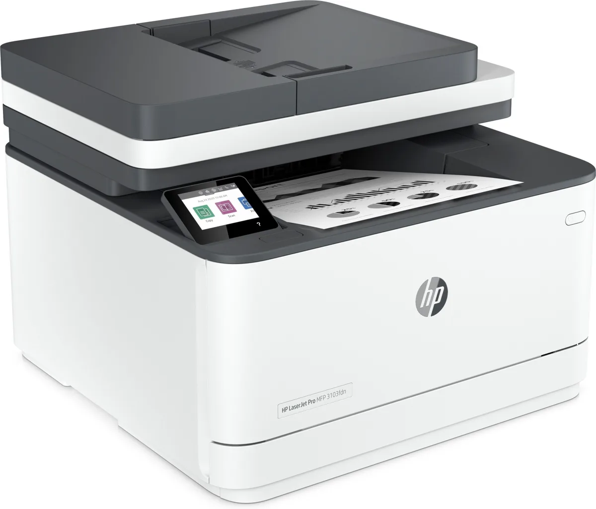 Багатофункціональний пристрій А4 ч/б HP LaserJet Pro 3103fdn