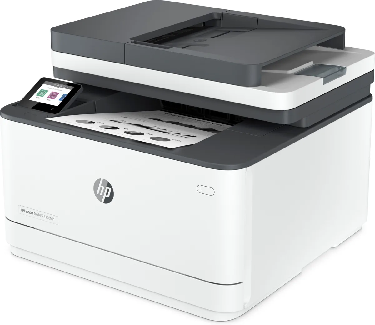 Багатофункціональний пристрій А4 ч/б HP LaserJet Pro 3103fdn