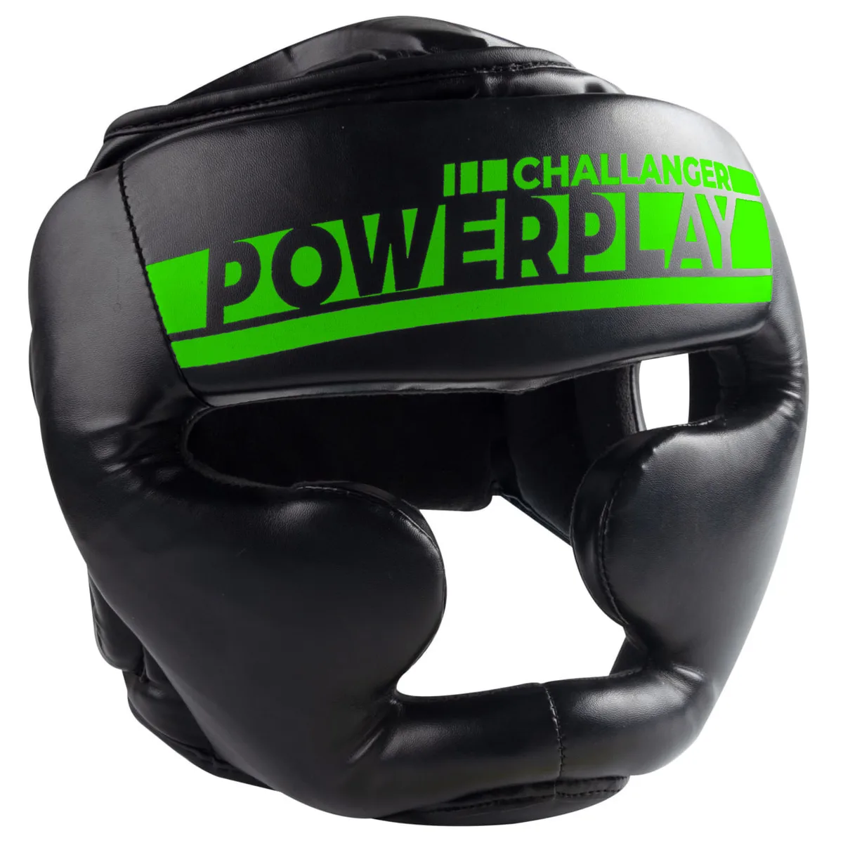 Боксерський шолом Active Point PU шкіра S Чорний