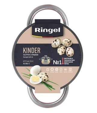 Каструля RINGEL нержавіюча сталь 12 см 0,6 л