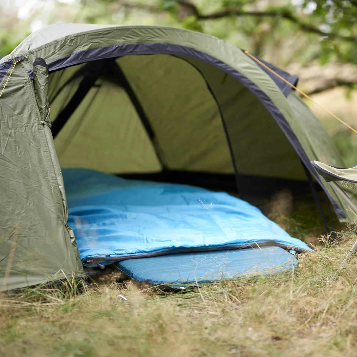 Коврик самонадувной Grand Canyon Polyester 185х55х5 см Зеленый