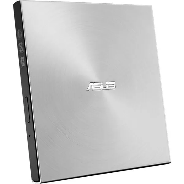 Привід оптичний ASUS зовнішній DVD±R/RW USB 2.0 срібний 13 мм