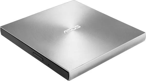 Привід оптичний ASUS зовнішній DVD±R/RW USB 2.0 срібний 13 мм