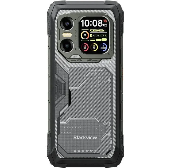 Смартфон Blackview XPLORE 1 5G, 6.78" 12/256ГБ, 2SIM, 20000мА•ч, черный UA (с ночным видением)