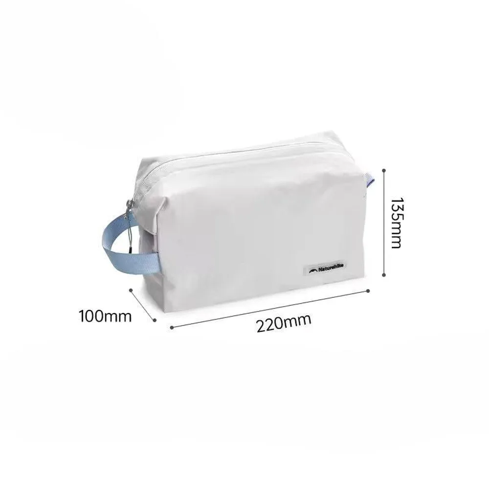 Косметичка Naturehike поліамідна L сірий 22х10х13,5 см 80 г