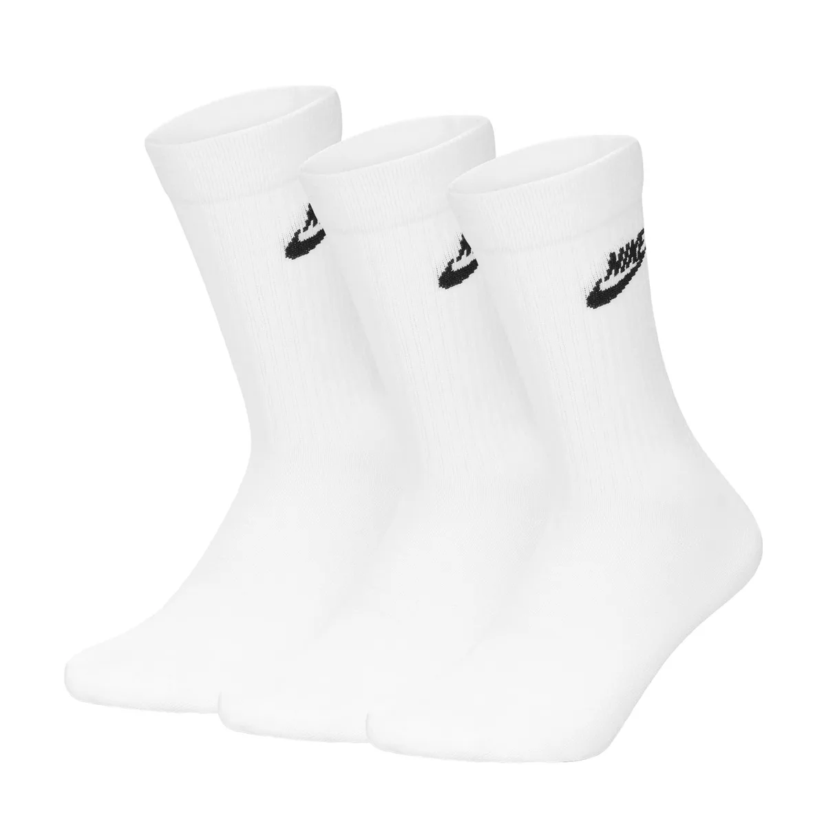 Шкарпетки NIKE поліестер 38-42 білий 3 пари