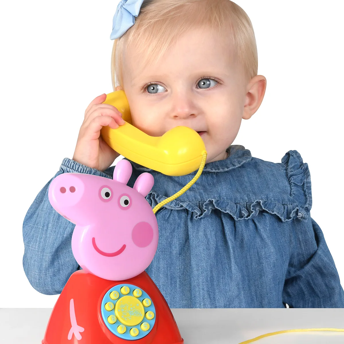 Іграшка-каталка Peppa Pig комбіновані матеріали 17х11,5х20 см