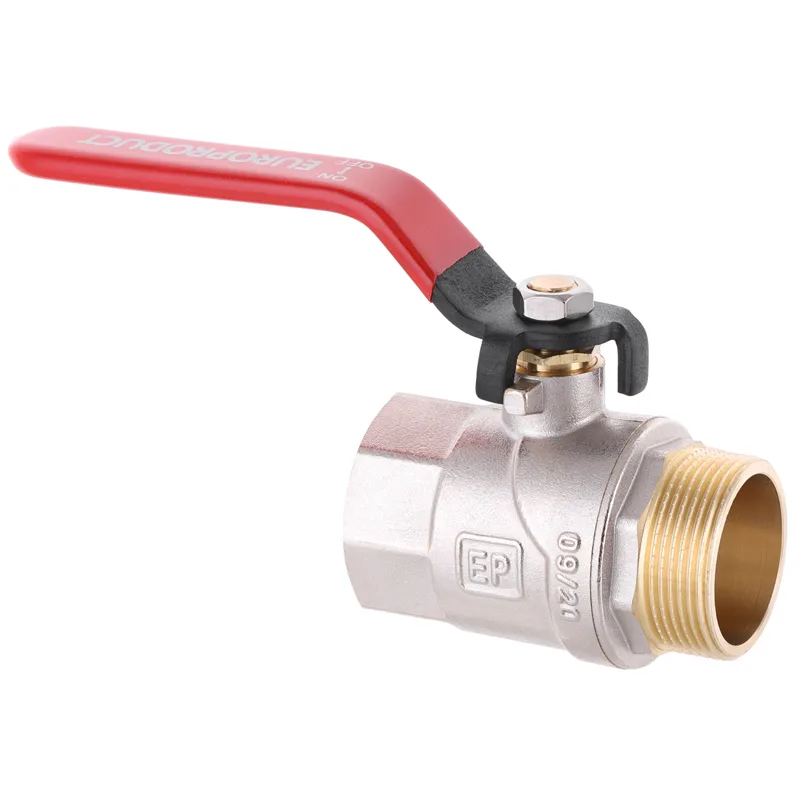 Кран шаровой Europroduct латунь 1 1/2" стальной
