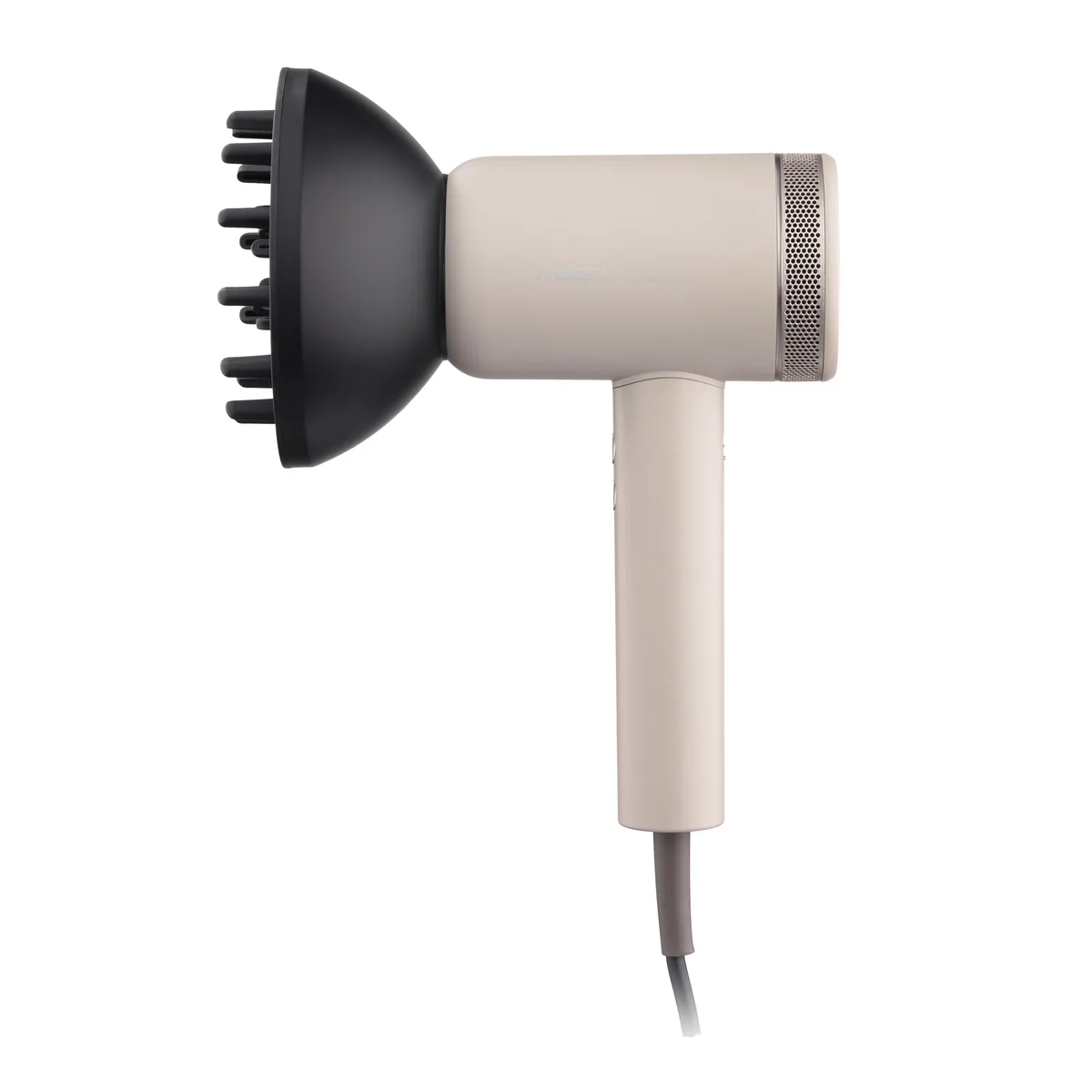 Фен ARDESTO Pearl Cream HD-Y702PERL, 1500-1800Вт, 3 швидкості, 3 температурні режими, магнітні насадки, бежевого кольору.