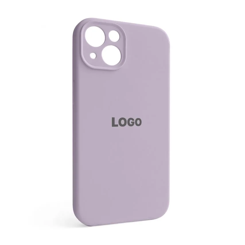 Чохол силіконовий для смартфона Apple iPhone 13 фіолетовий закрита камера