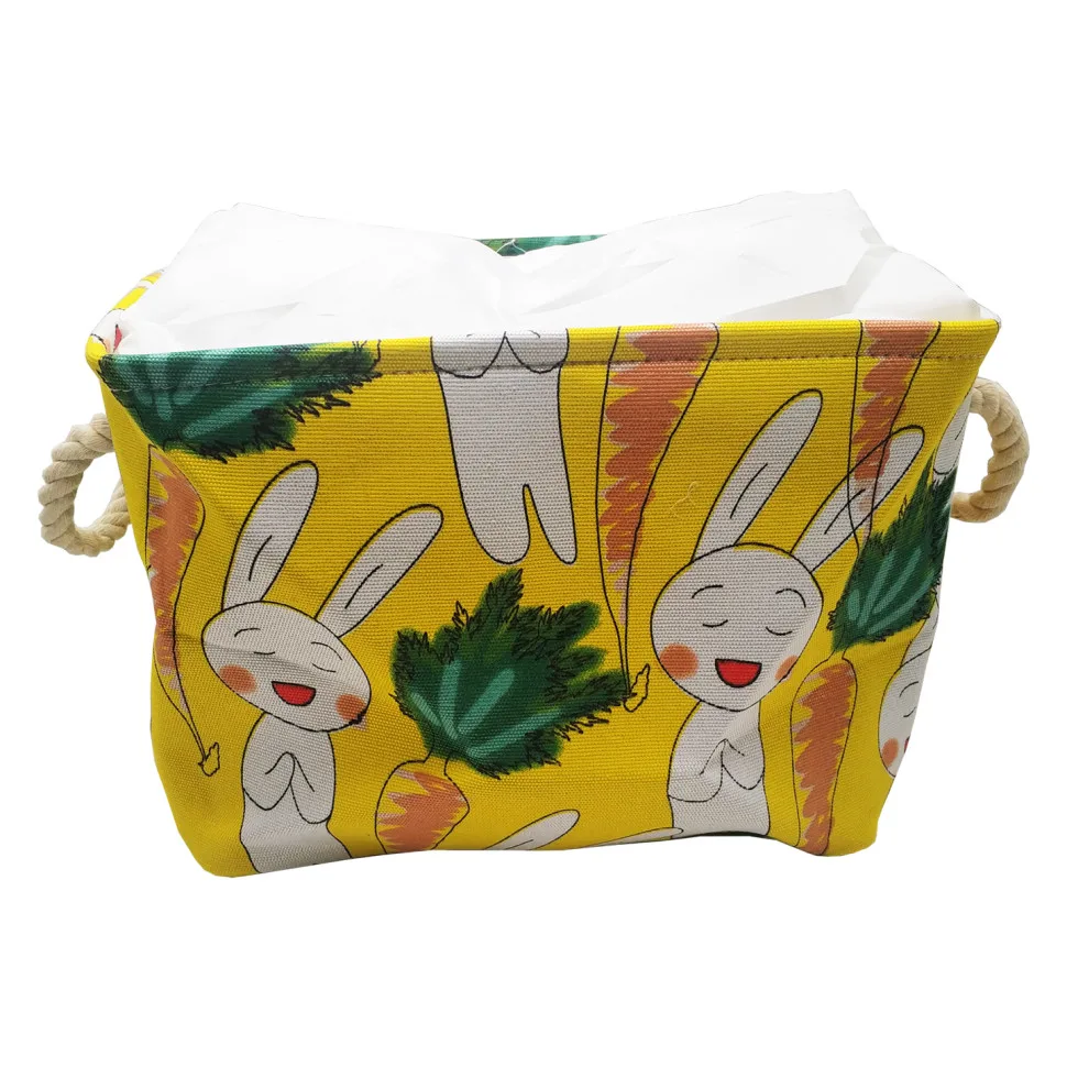 Корзина Bambi бавовна 35х25х26 см Зайчик