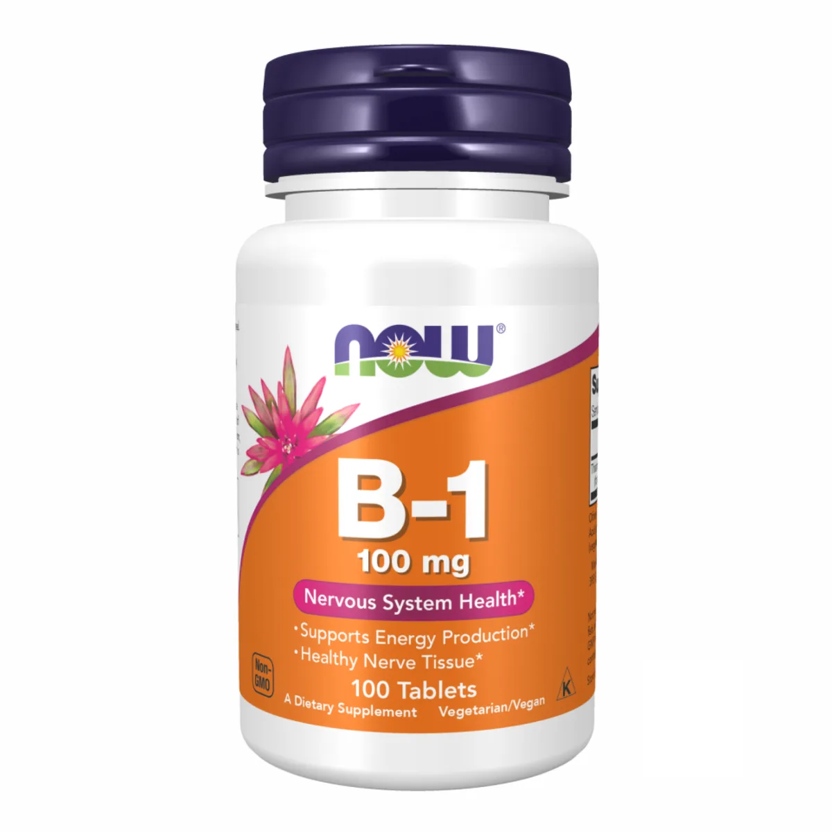 Витамин B1 100mg Now Foods 100 таблеток для энергетического обмена