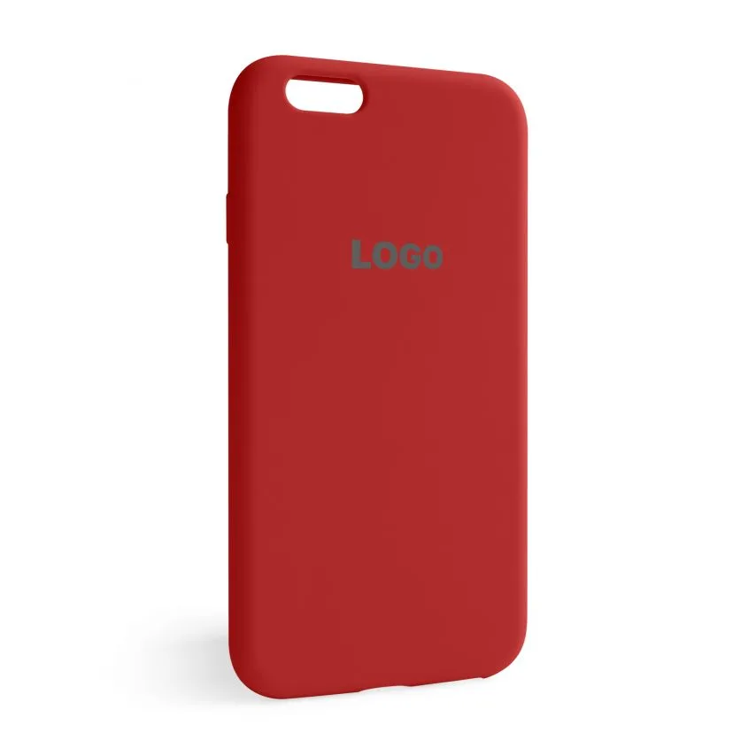 Чохол Full Silicone Case Apple силікон червоний для iPhone 6 6s